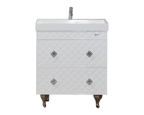 Тумба под раковину Misty Valencia -80 тумба НАПОЛЬНАЯ с 2ящиками Л-Вал01080-0112Я