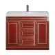 Тумба под раковину Misty Vena 90 тумба бордо Л-Вен01090-1033Я