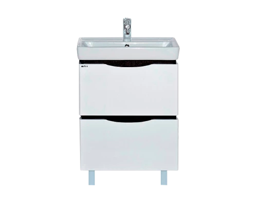 Тумба под раковину Misty Венера - 55 Тумба с 2 ящ. комбинированная П-Вен07055-252Я