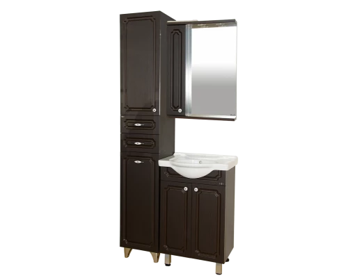 Тумба под раковину Misty Александра - 55 Тумба прямая ВЕНГЕ П-Але01055-052Пр