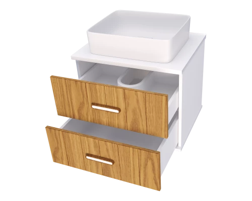 Тумба под раковину Brevita Alskar - 60 подвесная