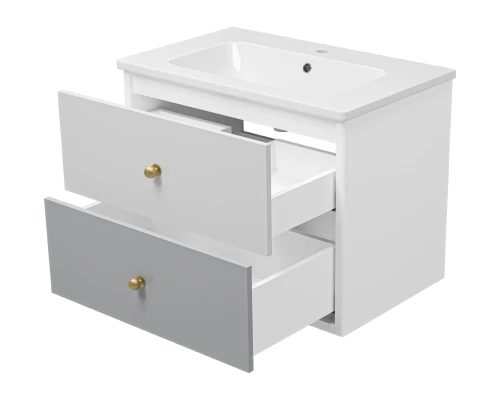 Тумба под раковину Brevita Анастейша - 80 подвесная