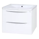 Тумба под раковину Misty Атлантик - 100 с 2 ящ. подвесная (белая) П-Атл-01100-011П2Я