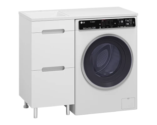 Тумба под раковину Misty Байкал - 40 под стиральную машину