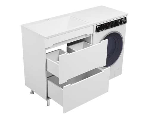 Тумба под раковину Misty Байкал - 70 под стиральную машину