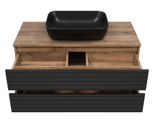 Тумба под раковину Brevita Dakota - 100 подвесная