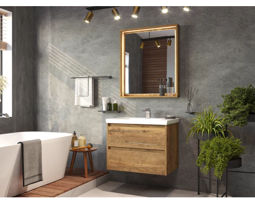 Тумба под раковину Brevita Dallas - 60 подвесная