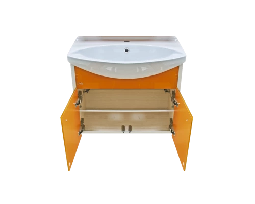Тумба под раковину Misty Джулия 75 оранжевая Л-Джу01075-1310По