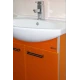Тумба под раковину Misty Джулия 105 тумба подвесная оранжевая Л-Джу01105-1310По