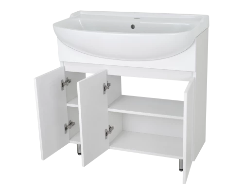 Тумба под раковину Misty Амур - 80 напольная прямая Э-Аму01080-021Н