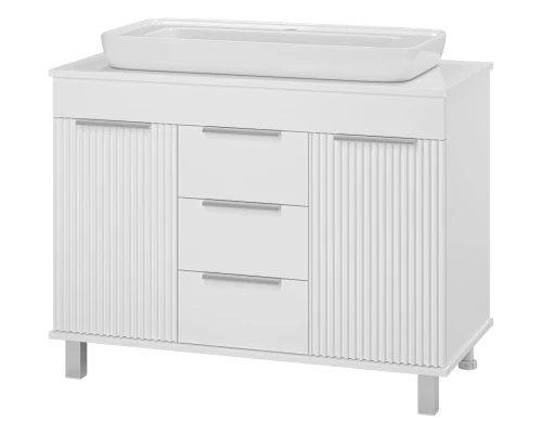 Тумба под раковину Brevita Enfida - 100 (белая)