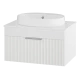 Тумба под раковину Brevita Enfida - 70 подвесная (белая)