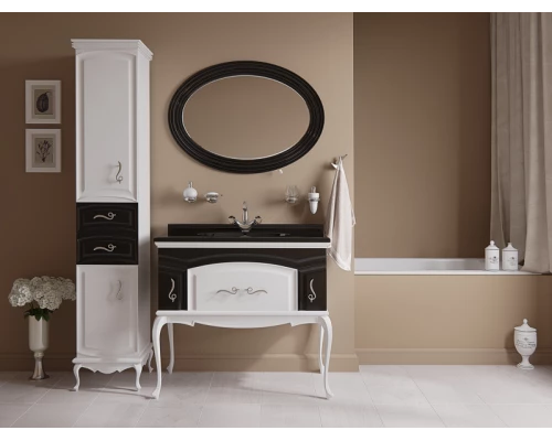 Тумба под раковину Misty Флоренция - 100 Тумба бежево-коричневый Л-Фло01100-461