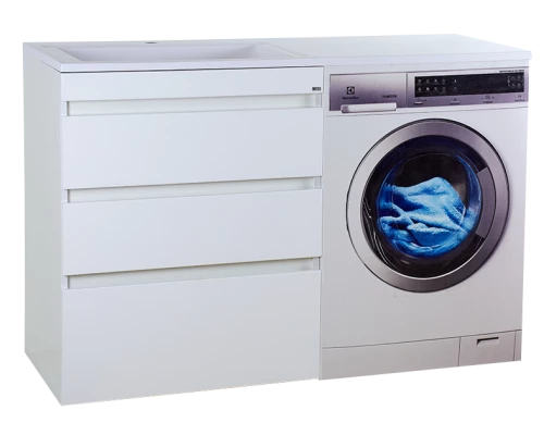 Тумба под раковину Misty Фостер - 70 с 3 ящ. напольная под стиральную машину Э-Фос01070-013ЯНС