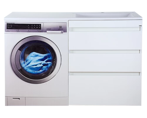 Тумба под раковину Misty Фостер - 70 с 3 ящ. напольная под стиральную машину Э-Фос01070-013ЯНС