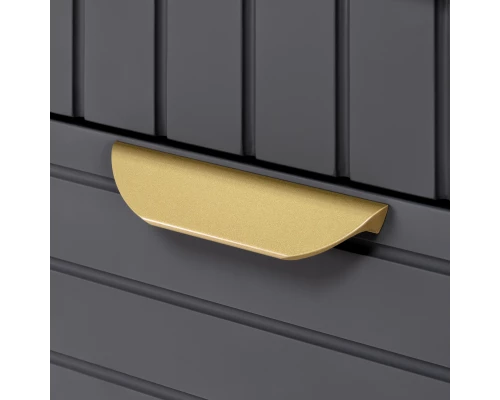 Тумба под раковину Brevita Gloster - 80 (графит)