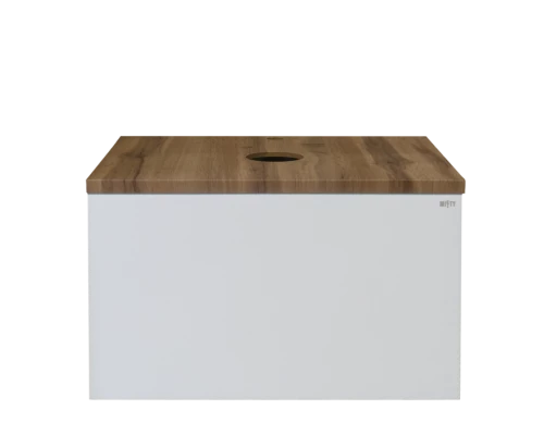 Тумба под раковину Misty Ива - 60 Тумба подвесная комбинированная 1 ящ. П-Ива-01060-951Я