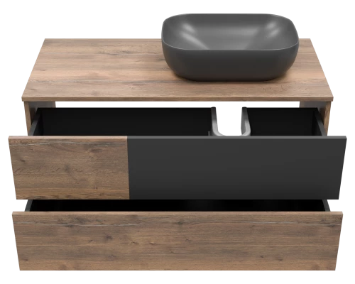 Тумба под раковину Misty Коломбо - 100 подвесная правая