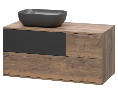 Тумба под раковину Misty Коломбо - 100 подвесная левая