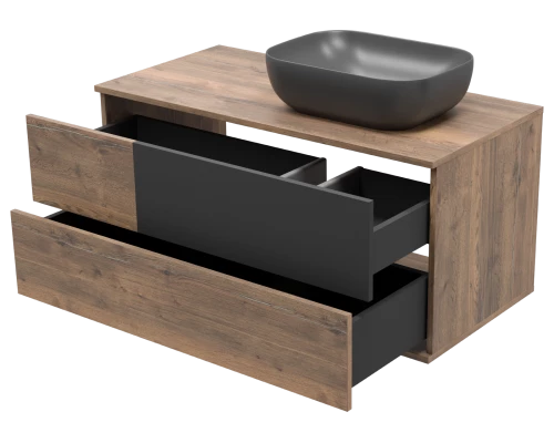 Тумба под раковину Misty Коломбо - 100 подвесная правая