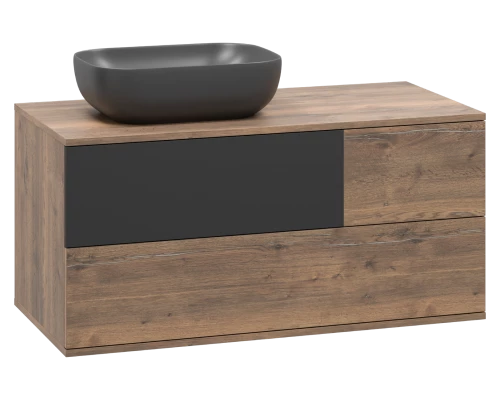 Тумба под раковину Misty Коломбо - 100 подвесная левая