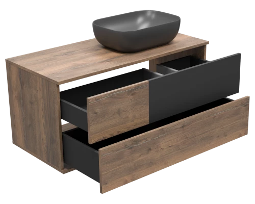 Тумба под раковину Misty Коломбо - 100 подвесная правая