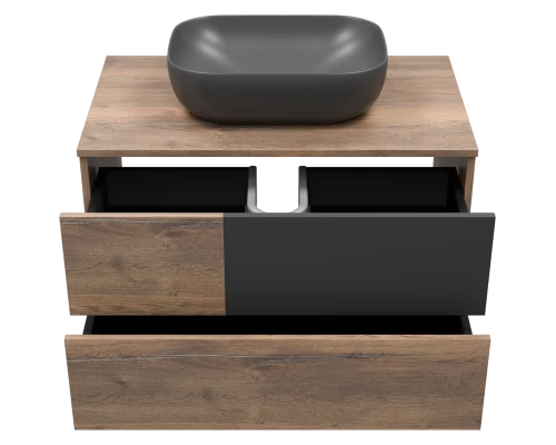 Тумба под раковину Misty Коломбо - 80 подвесная