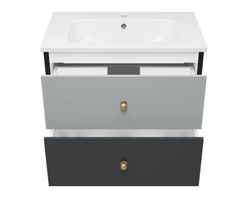 Тумба под раковину Brevita Кристиан - 80 подвесная
