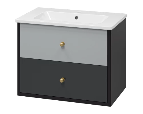 Тумба под раковину Brevita Кристиан - 80 подвесная