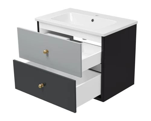 Тумба под раковину Brevita Кристиан - 80 подвесная