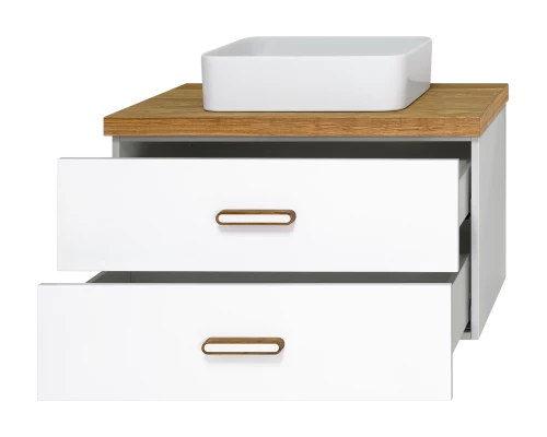 Тумба под раковину Brevita Krona - 100 подвесная