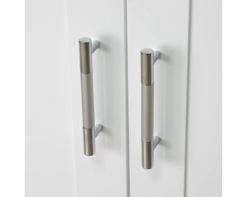 Тумба под раковину Misty Купер - 90 с 4 ящ. белая левая П-Куп01090-0124ЯЛ