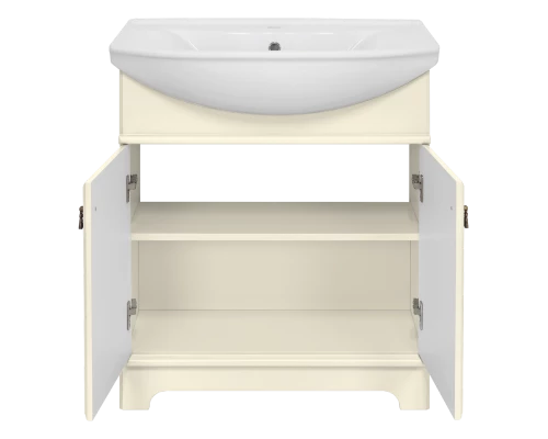 Тумба под раковину Misty Лувр - 75 (слоновая кость) П-Лвр01075-1014