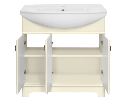 Тумба под раковину Misty Лувр - 85 (слоновая кость) П-Лвр01085-1014