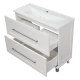 Тумба под раковину Misty Марта - 100 с 2 ящ. (белый) П-Мрт07100-011Пр