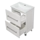 Тумба под раковину Misty Марта - 60 с 2 ящ. (белый) П-Мрт07060-011Пр