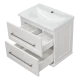 Тумба под раковину Misty Марта - 60 с 2 ящ. подвесная (белый) П-Мрт09060-011Пр