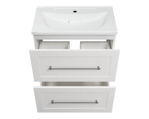 Тумба под раковину Misty Марта - 70 с 2 ящ. (белый) П-Мрт07070-011Пр