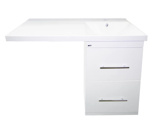 Тумба под раковину Misty Мексика - 50 с 2 ящ. под стиральную машину П-Мекс01060-0113Я