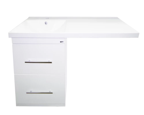 Тумба под раковину Misty Мексика - 50 с 2 ящ. под стиральную машину П-Мекс01060-0113Я