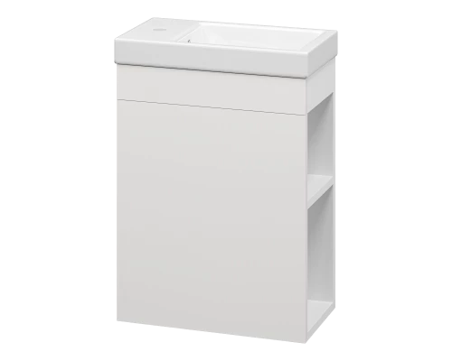 Тумба под раковину Misty Мини - 40 с открытыми полками подвесная