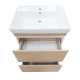 Тумба под раковину Misty Слим - 50 тумба напольная (ЛДСП/2 ящ.) Э-Сл-07050-1922ЯП