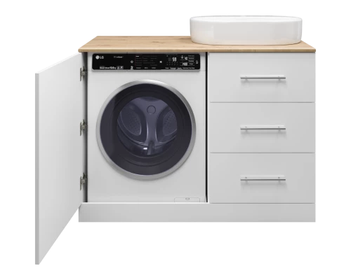 Тумба под раковину Misty Респект - 120 под стиральную машину правая