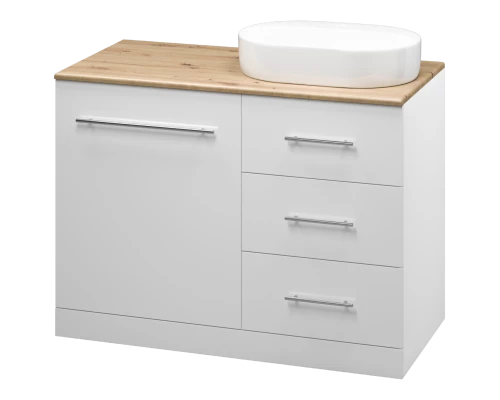 Тумба под раковину Misty Респект - 120 под стиральную машину правая