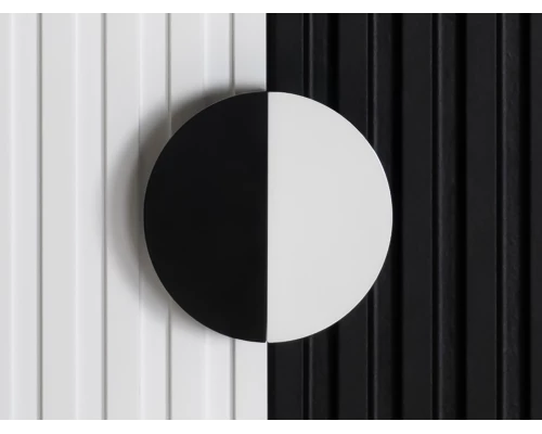 Тумба с раковиной Brevita Richard - 105 подвесная (белая/черная)