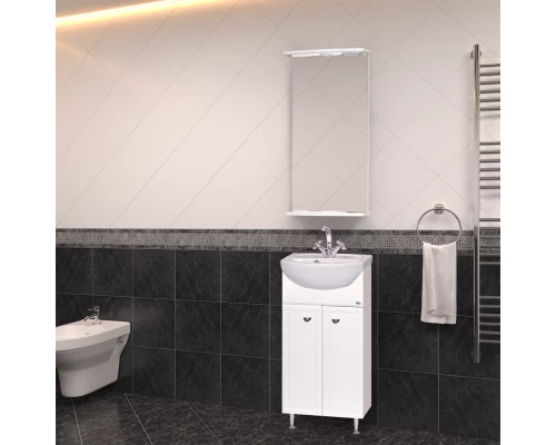 Тумба под раковину Misty Соло -40 Тумба прямая Э-Сол01040-0112Д