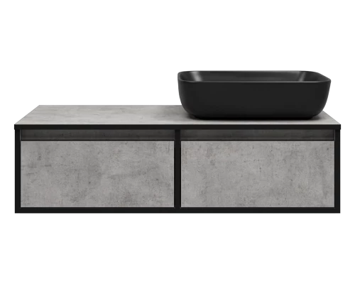 Тумба под раковину Brevita Stone - 100 подвесная