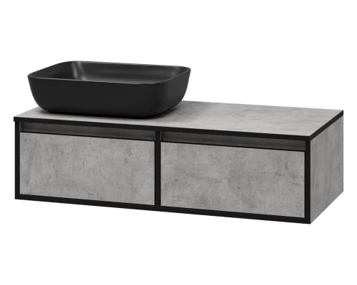 Тумба под раковину Brevita Stone - 100 подвесная