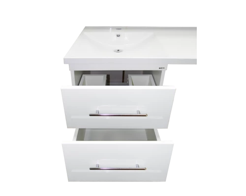 Тумба под раковину Misty Мексика - 50 с 2 ящ. под стиральную машину П-Мекс01060-0113Я