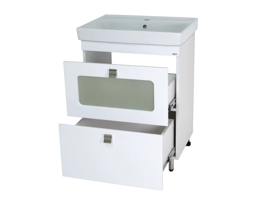 Тумба под раковину Misty Урал - 60 с 2 ящ. Э-Ура-01060-0212Я